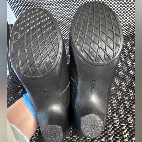 ANDREA  Black Mary Jane Heels - Picture 8 of 10